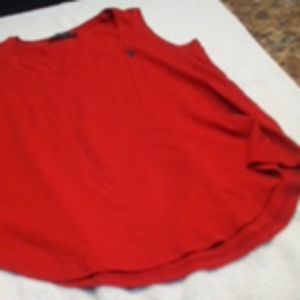 Red Polo shirt